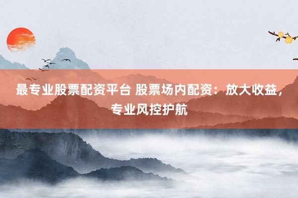 最专业股票配资平台 股票场内配资：放大收益，专业风控护航