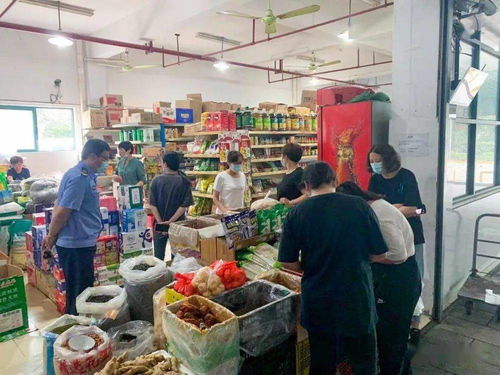 食品安全 你我同查 新仓镇深入开展 你我 系列三项活动